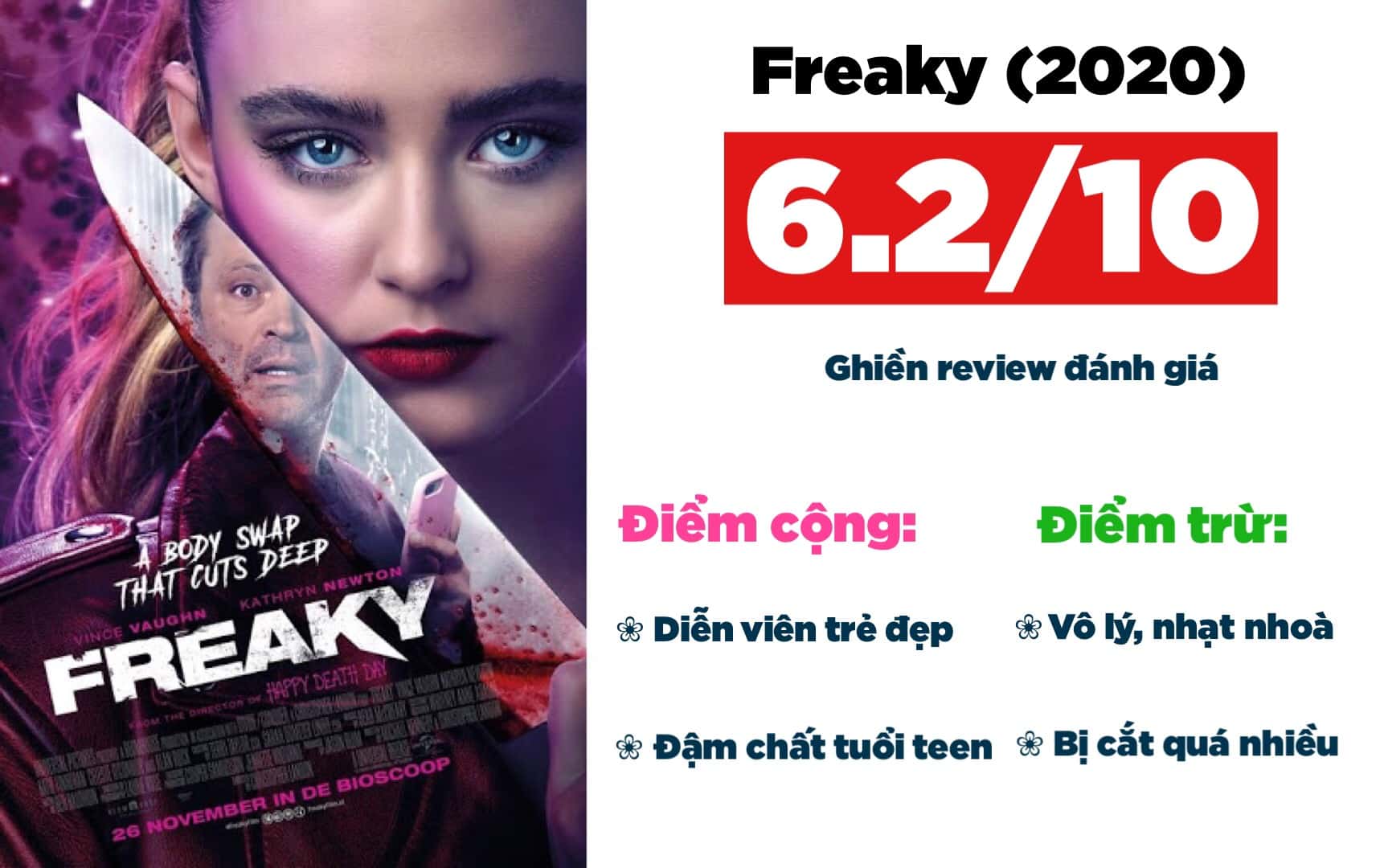 Ghien review - Freaky - Quai Dan 2020