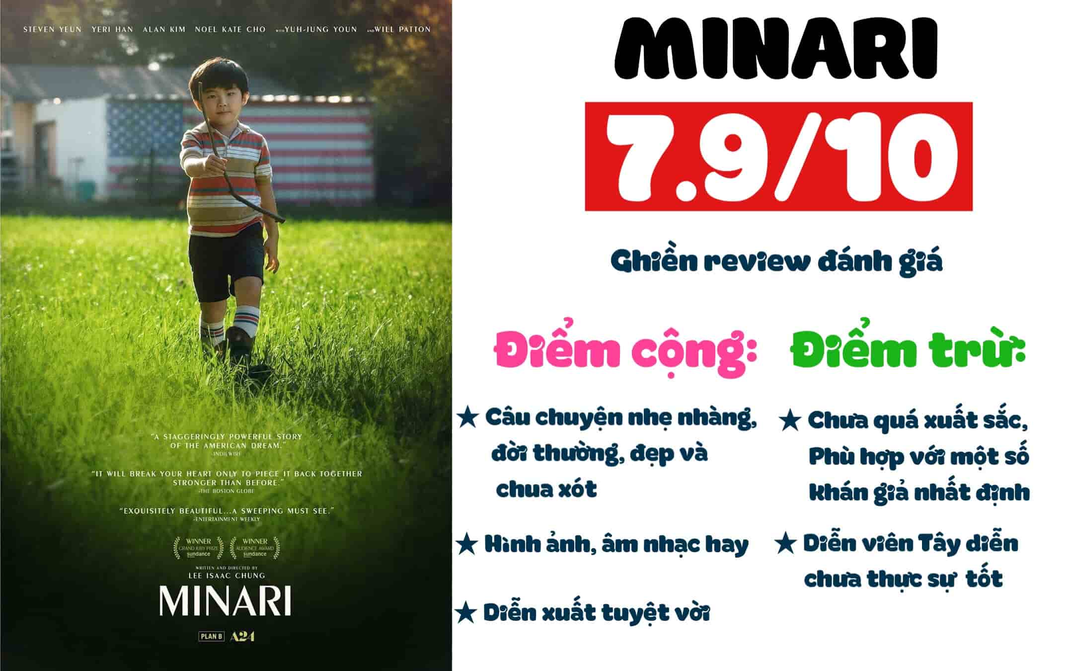 Ghien review - Minari - Khat vong doi doi