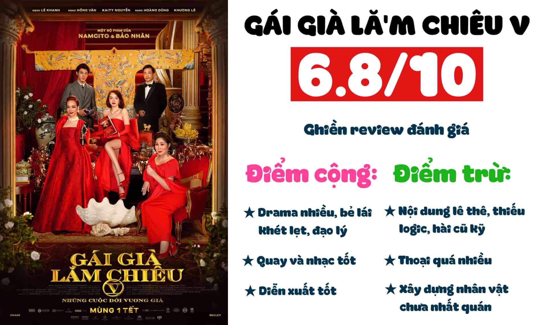 Ghien review - Gai gia lam chieu V